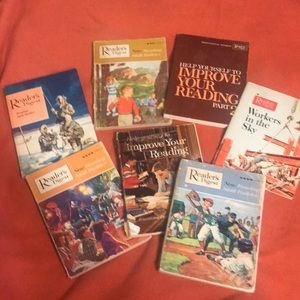 Readers Digest …Improve your Reading set of 7 books